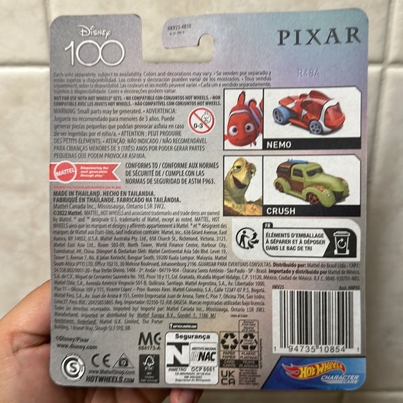 Host Pick Hot Wheels Disney Pixar Crush Car - Picture 2 of 2